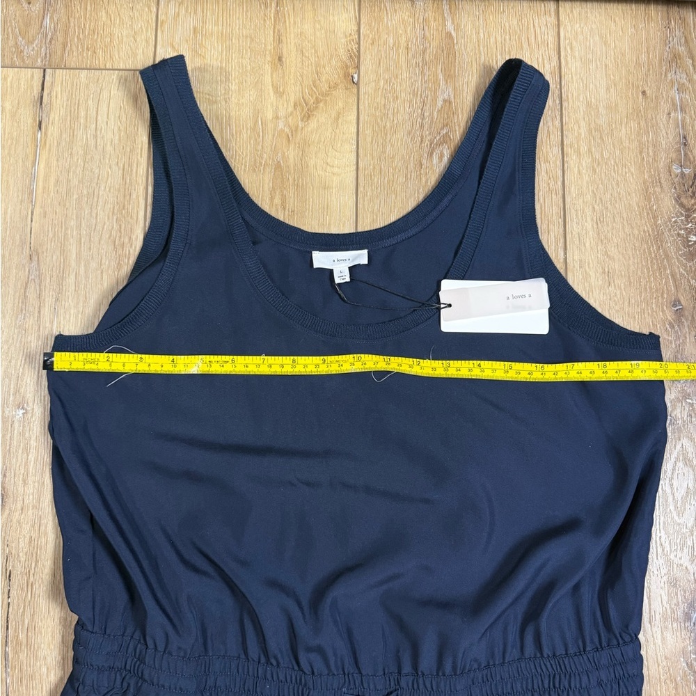A Loves A Navy Jogger Women’s Size Large Jumpsuit NWT 🔥 - Picture 8 of 13
